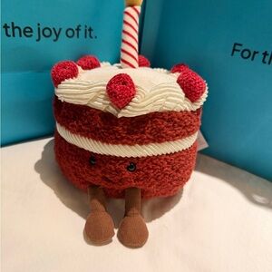 Jellycat Amuseables Cheri Cake - NWT